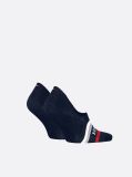 Blue Tommy Hilfiger Men's Invisible Footie Socks 2 Pack  Men
