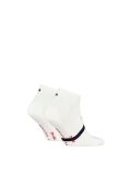 White Tommy Hilfiger Men's Sneaker Socks 2 Pack  Men