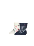 Multi Tommy Hilfiger Babies' Classic Socks 2 Pack  Newborn