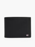 Black Bifold Leather Wallet  Men