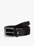Black Webbed Belt  Men