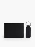 Black FLAG WALLET AND KEY FOB SET  Men