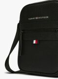 Black Essential Mini Reporter Bag  Men