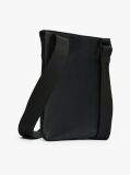 Black Essential Crossover Bag  Men