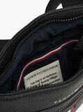Black Essential Crossover Bag  Men