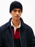 Μπλε Σκούφος Κασμίρ Με Σημαιάκι Hilfiger  Άνδρες