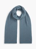 Blue Hilfiger Flag Embroidery Scarf with Cashmere  Men