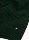 Green Hilfiger Flag Embroidery Scarf with Cashmere  Men