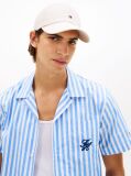 Μπεζ Baseball Καπέλο Με Κεντητή Σημαία Hilfiger  Άνδρες