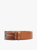 Brown Tonal Leather Belt  Men