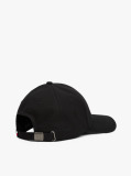 Black Logo Embroidery Baseball Cap  Men