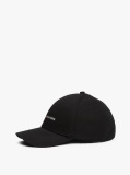 Black Logo Embroidery Baseball Cap  Men