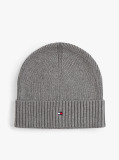Grey Hilfiger Flag Beanie And Gloves Gift Set  Men