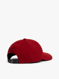 Red TH Crest Pure Wool Baseball Cap  Men