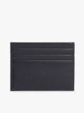 Blue Logo Leather Credit Card Holder  Men
