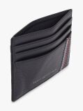 Blue Logo Leather Credit Card Holder  Men