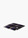 Multi Pure Wool Jacquard Check Scarf  Men