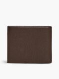 Brown Corporate Leather Bifold Card And Coin Wallet  Men