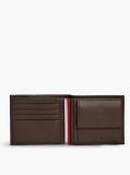 Brown Corporate Leather Bifold Card And Coin Wallet  Men