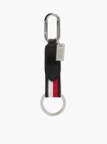 Black Leather Credit Card Wallet And Key Fob Gift Set  Men