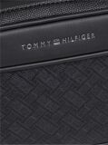 Black Modern Textured Flag Washbag  Men