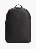 Black TH Business Textured Dome Backpack  Men