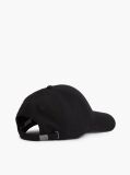 Black Wool Blend Six-Panel Cap  Men