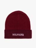 Red Kids' Hilfiger Monotype Beanie and Snood Set  Kids Unisex