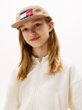 Brown Tommy Script Flag Cap  Kids Unisex
