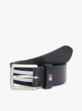 Blue Kids' Stripe Mixed Texture Belt  Kids Unisex