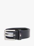 Blue Kids' Stripe Mixed Texture Belt  Kids Unisex