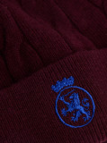 Red TH Crest Knit Beanie  Kids Unisex