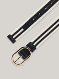 Multi Chic Stripe Webbing Belt  Women