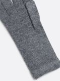 Grey TH Monogram Gloves With Cashmere  Women