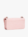 Pink Logo Plaque Flap Crossbody Bag  Women
