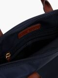 Blue Webbing Crossbody Tote Bag  Women