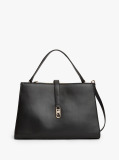 Black TH Monogram Crossbody Satchel  Women