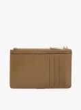 Brown Hilfiger Icon Zip Credit Card Holder  Women