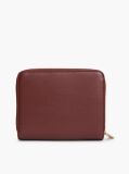 Κόκκινο TH Monogram Πορτοφόλι Με Κλείσιμο Flap Και Φερμουάρ  Γυναίκες