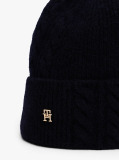 Blue Chic Fluffy Beanie With Wool  Women