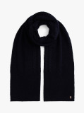 Blue Chic Cable Knit Fluffy Scarf  Women