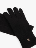 Μαύρο Chic TH Monogram Γάντια  Γυναίκες