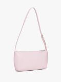 Pink Shiny Logo Plaque Shoulder Bag  Women