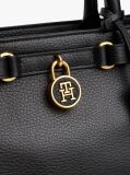 Μαύρο The American Icon Δερμάτινη Χιαστί Τσάντα Mini Tote  Γυναίκες