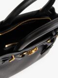 Μαύρο The American Icon Δερμάτινη Χιαστί Τσάντα Mini Tote  Γυναίκες