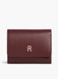 Red Hilfiger Icon TH Monogram Trifold Wallet  Women