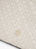 Beige TH Monogram Braided Hobo Bag  Women