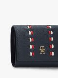 Blue Hilfiger Icon TH Monogram Trifold Wallet  Women