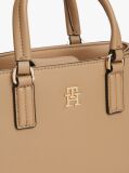 Καφέ TH Monogram Τσάντα Tote Με Χιαστί Λουράκι  Γυναίκες