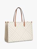Beige City TH Monogram Woven Tote Bag  Women